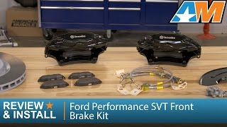 2005-2014 Mustang (GT, V6) Ford Performance SVT Front Brake Upgrade Kit Review