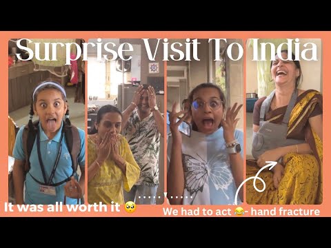 Surprise visit to India| Most Crazy home-coming| Bhumika Runwal