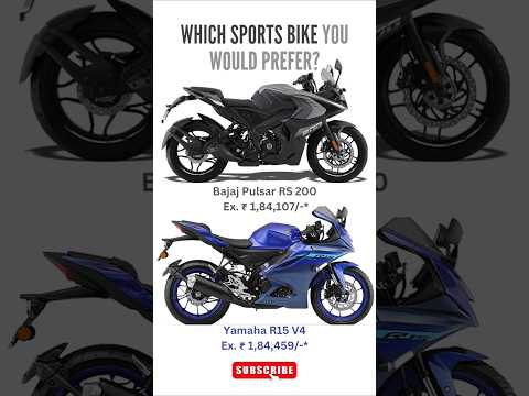 RS 200 Vs R15 #bikecomparison #bajajrs200 #yamahar15v4 #soulmachineriders #automobile #bikelover