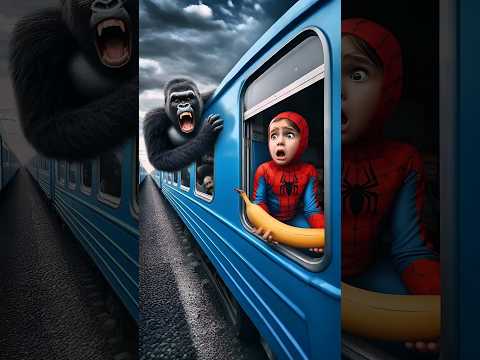 Gorilla behind Spider-Man 2 #coffindance #avengers #spiderman #sirenhead #marvel
