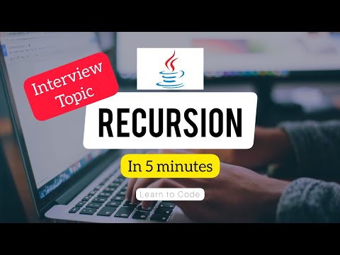 What is Recursion? || Easy Explaination || #recursion #javaforbeginners #learnprogramming