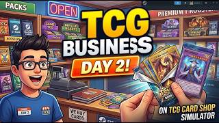 My second day as a TCG store owner