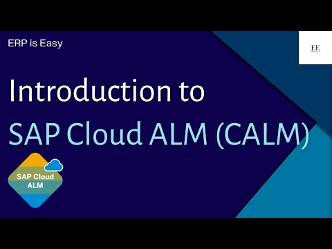 Introduction to SAP Cloud ALM | SAP CALM