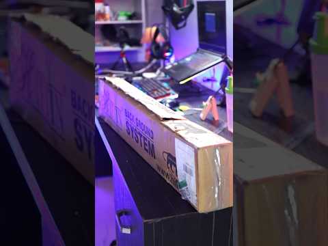 Unboxing green screen stand🔥.#youtubeshorts #tech #videography #cannon #camera #shorts #views