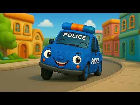 Learn Colors with Vehicles | Fun Dance Song for Kids 🚒🚓🚌🚑