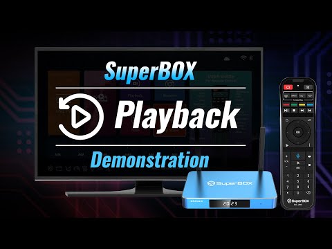 SuperBox S5 Max Playback App Demonstration