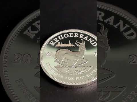 Krugerrand 2024 Special Edition Johannesburg Coin Show March 17th 2024 1 Oz Silver Coin #krugerrand