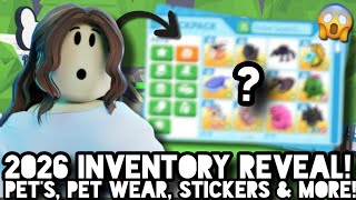 2026 Inventory Reveal! | Adopt Me! | Roblox
