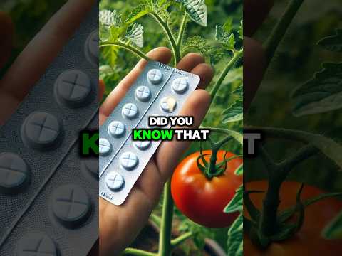 The Surprising Benefits of Aspirin Treatment #tomatoes #tips #tricks #treatment #plants #garden