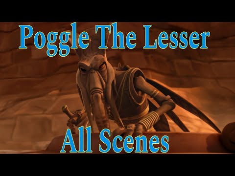 Poggle The Lesser all scenes (Ep 2, TCW, 3)