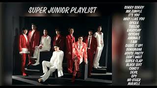 SUPER JUNIOR POP PLAYLIST 1