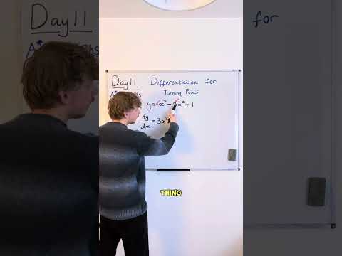 Differentiation For Turning Points