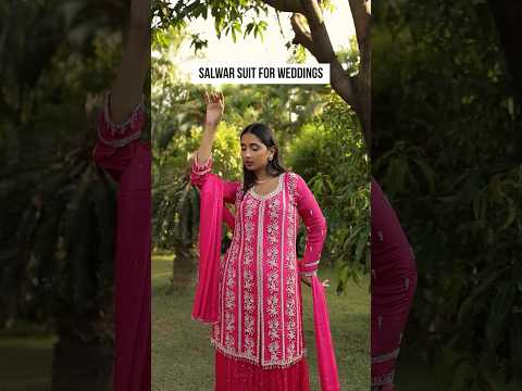 Salwar Suits for Weddings | Perfect Ethnic Wear