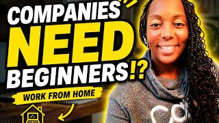 Work From Home Jobs for Beginners | Companies Hiring Now