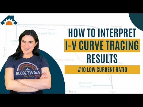 How to Interpret I-V Curve Tracing Results #10:Low Current Ratio
