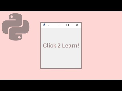 Python Tkinter Tutorial | How to Create a Tkinter Window