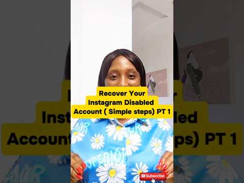 Instagram Account Disabled? Try THIS Secret Recovery Trick!