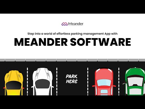 Car Parking App Management  | Streamline Your Parking Operations!|Meander Software