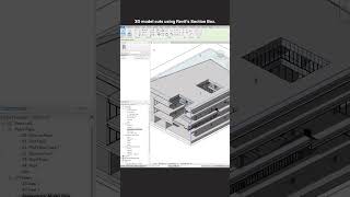 Revit tips cutaway drawings with the section box! #autodesk #revit #archilovers #bim #architecture