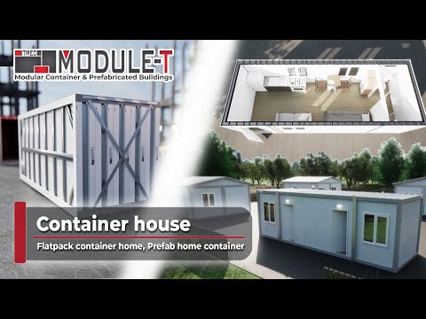 Container house, flatpack container home, Prefab home container