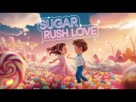 Sugar Rush Love 🍬 | Sweet Romantic Song for Lovers | Feel-Good Vibes & Candy-Colored Dreams 🎶