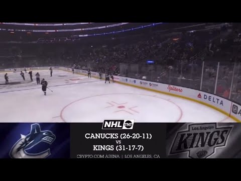 Canucks vs Kings NHL On TNT Intro/Theme 2/26/25 | NHL 2025