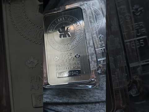 What's your favorite 10 oz Silver Bar to stack? #Silver #Bullion #SilverBars #SilverStacking