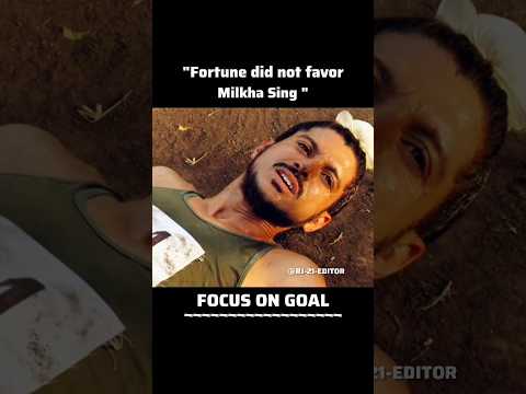 FORTUNE FAVOURS THE BRAVE | Milkha Sing Power | #attitudestatus #shortsviral #motivation #facts