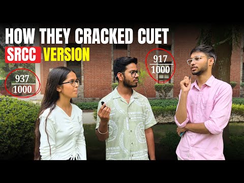 78% in Class 10th → SRCC with 900+ CUET Score⚡️ | Crack CUET 2026 ✅ | Tips from SRCC Toppers 🔥