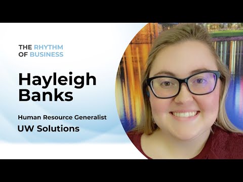 The Heartbeat of HR: A Conversation with Hayleigh Banks | The Rhythm of Business Podcast