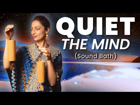 QUIET THE MIND | Activate Parasympathetic Nervous System | Lower Cortisol | Sound Bath Meditation