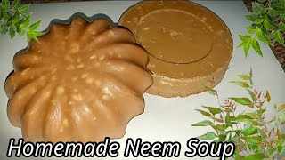 How to make Neem soap at home