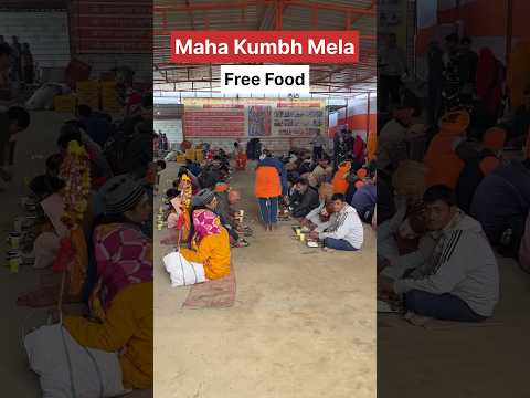 Free Food at Maha Kumbh Mela #shorts