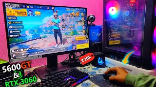 Intel i5 12400F Gaming PC 16gb RTX 4060 | Under 50k Gaming PC Build Free Fire GTA5 Minecraft Gaming