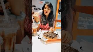 Waffle lover, always yummy and refreshing Kitkat shake. #shortsvideo #kitcatstories #waffle #food