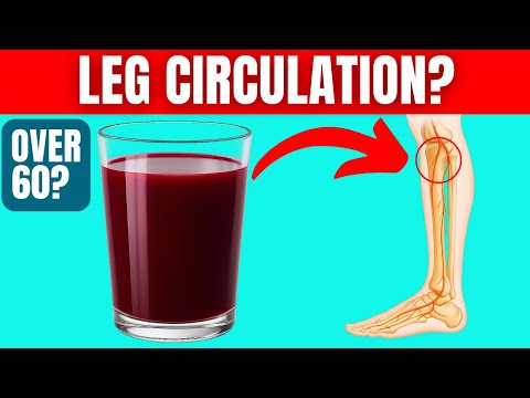 SENIORS: Top 3 Drinks to CLEAR Leg Arteries and Boost Circulation!