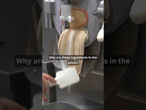 What are the ingredients in gelato? #gelato #icecream #helado #冰淇淋 #gelatoexpert #food
