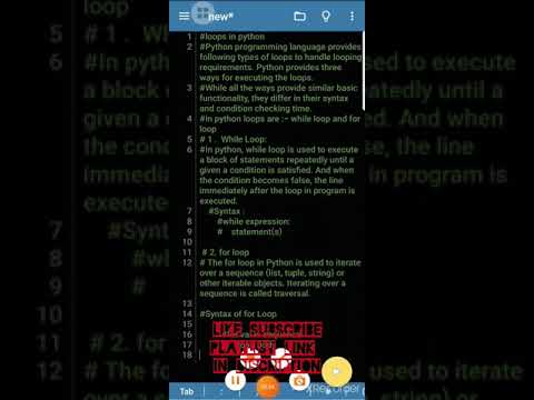 looping statement in python|  python programming | v.31 (p.1) |  #shorts