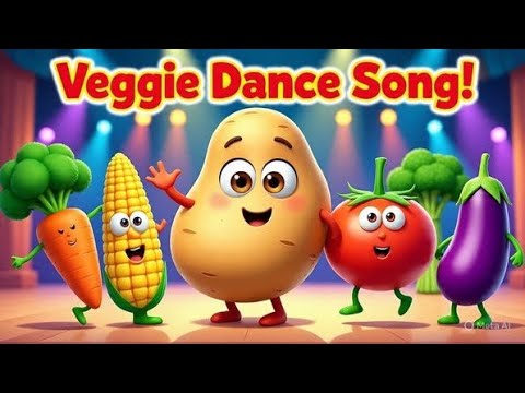 Nursery rhymes|| 🥦🕺 |  Learn Vegetables Names the Fun Way!"#KidsPoem 