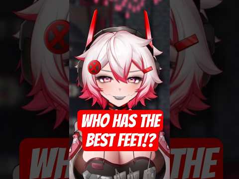 Discussing Vtuber Feet... yes really...  #vtuber #shorts #vtuberclips