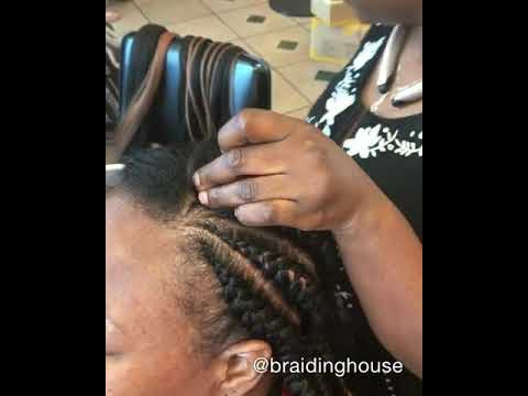 How we do it: Large Cornrows