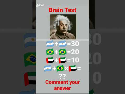 Test your iq....#iqtest  #maths#mathpuzzle #alberteinstein.#argentina #brazil
