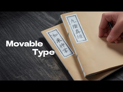 Carving Time: The Legacy of Movable-Type Printing