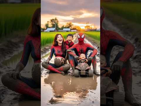 Spider-Man's happy family new #avengers #sirenheadhulk #spiderman #shorts