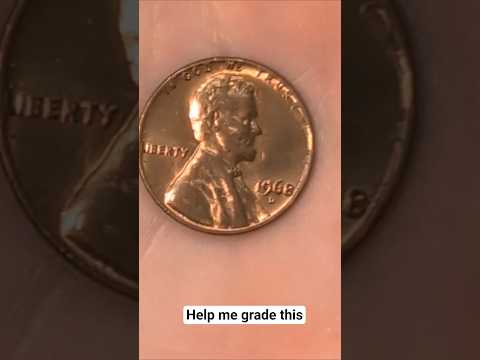 1968 D Penny! 68 grade? #coin #collectors #auction #antique #penny y #fyp