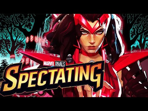 I Spectated A Gold Scarlett Witch | Marvel Rivals Spectating