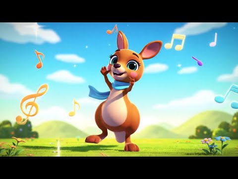 Jump with Jelly the Kangaroo 🦘 | Fun Kids Song + Dance | Bedtime & Playtime Rhymes 🎶✨