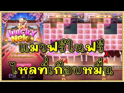 สล็อตpg สล็อตแตก ทุน1000 | แมว พีจี lucky neko pg | ฟรีในฟรี ไหลที่เกือบหมื่น