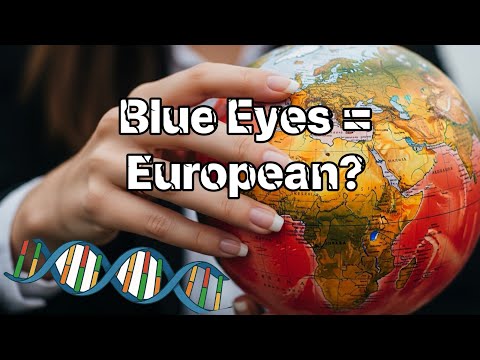 Blue Eyes, No European Ancestry. We All Come from Adam Anyway!