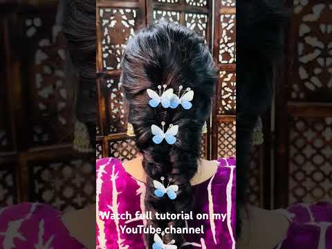 Simple aur stylish messy Hairstyle | hair shorts #messyhairstyle #quickhairstyles #hairshorts